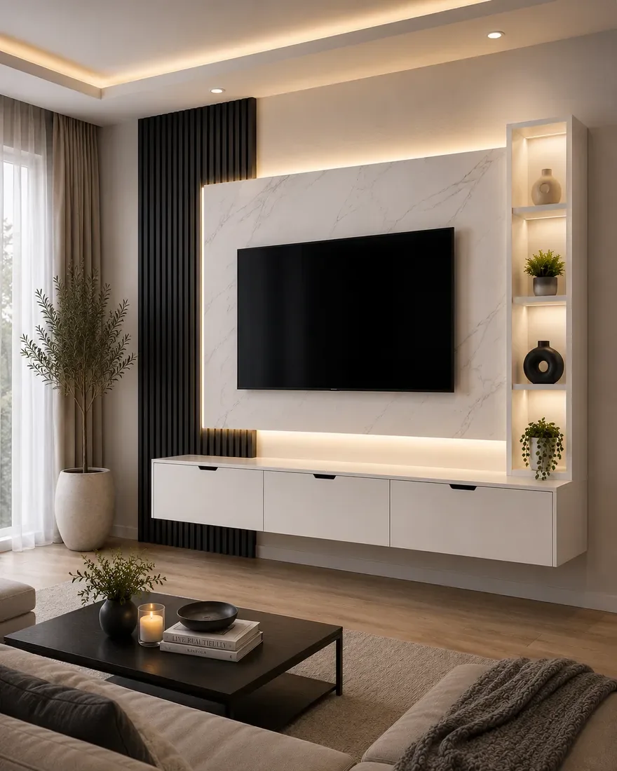 Floating TV Unit — supplied reference image